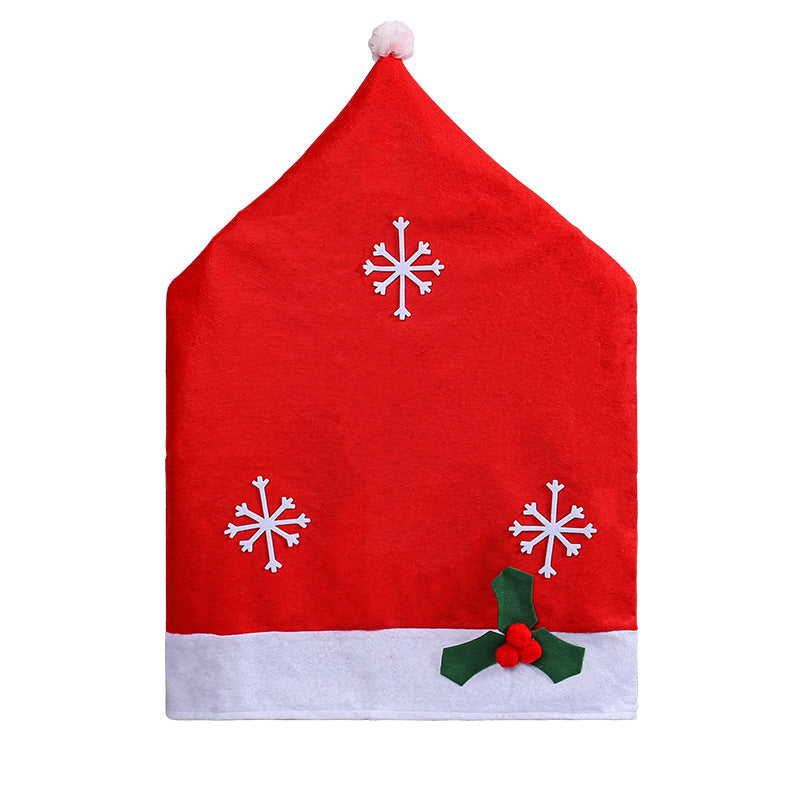 Christmas Chair Covers for Festive Santa-Style Seating