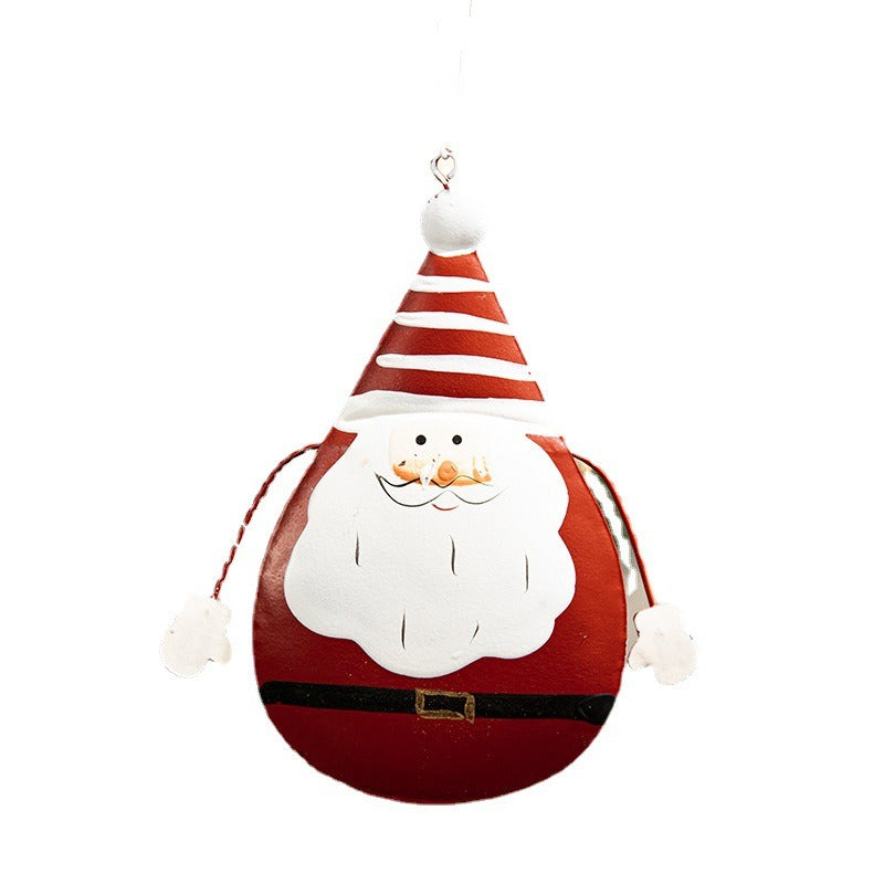 Christmas Tree Ornaments: Hand-Painted 4-Piece Set