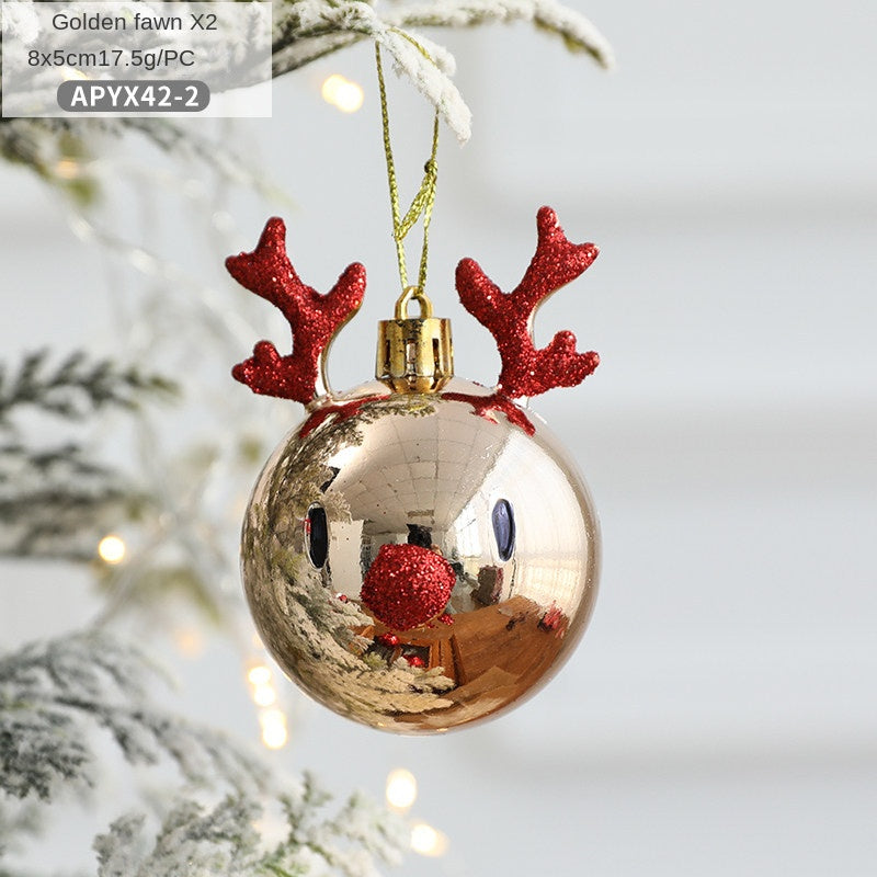 Christmas Reindeer Ornaments for Festive Tree Sparkle