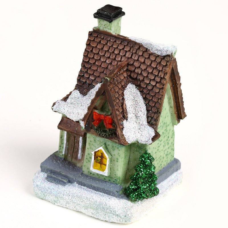 Christmas House Decor for a Cozy Glowing Winter Village