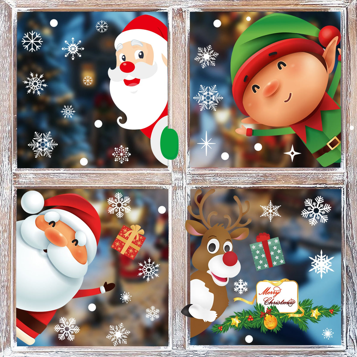 Christmas Window Decorations for Instant Holiday Magic