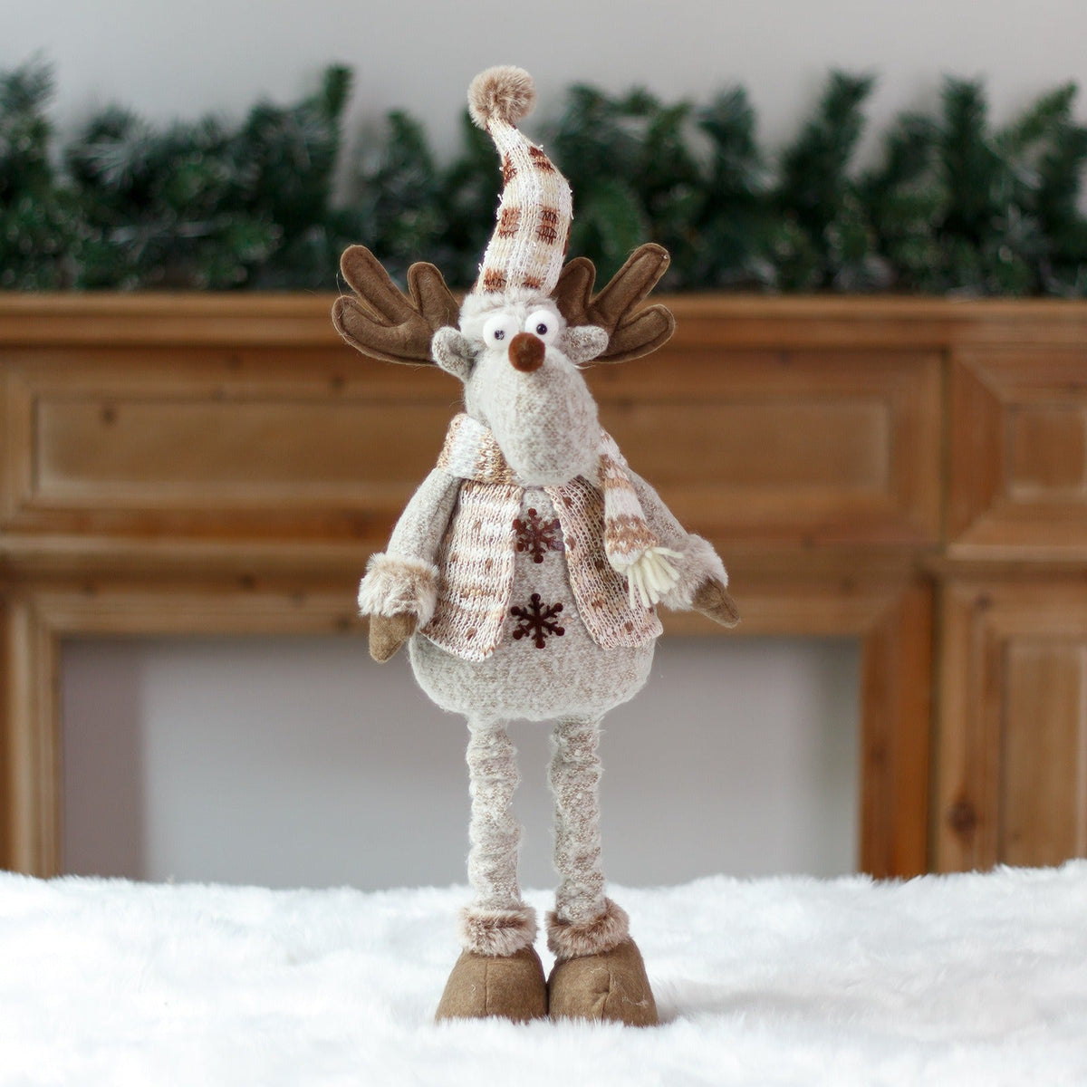 Christmas Stretch Dolls: 3-Piece Festive Decor Trio