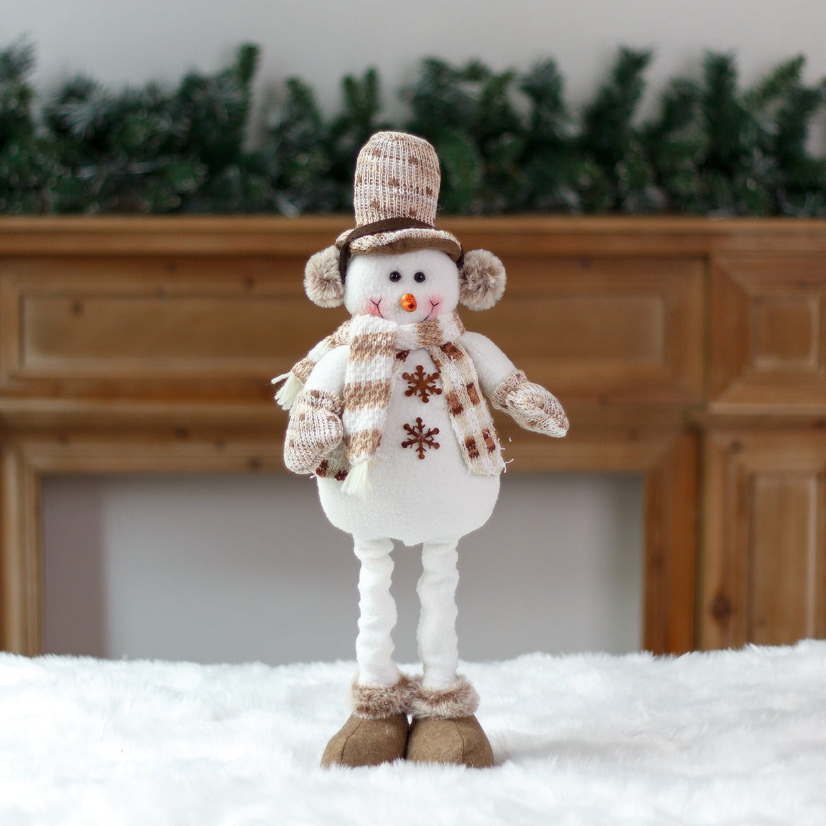 Christmas Stretch Dolls: 3-Piece Festive Decor Trio
