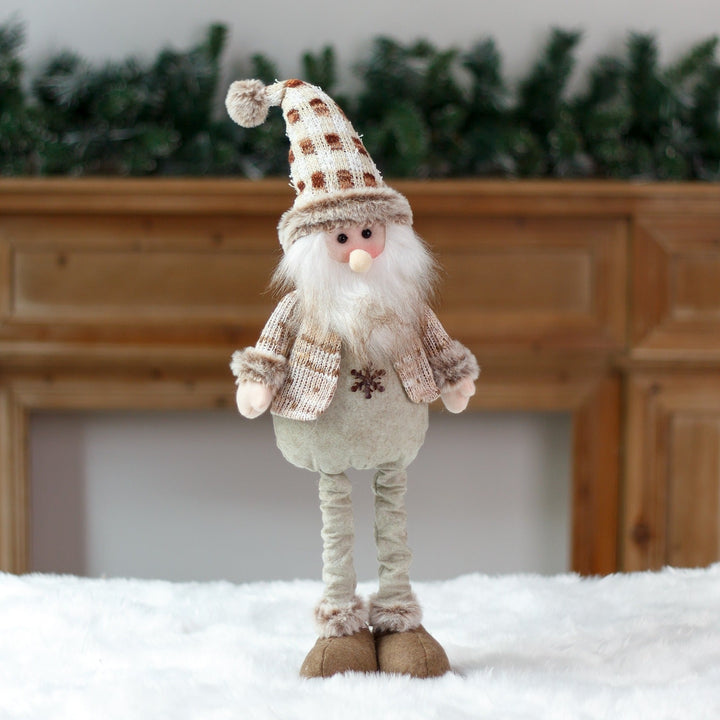Christmas Stretch Dolls: 3-Piece Festive Decor Trio