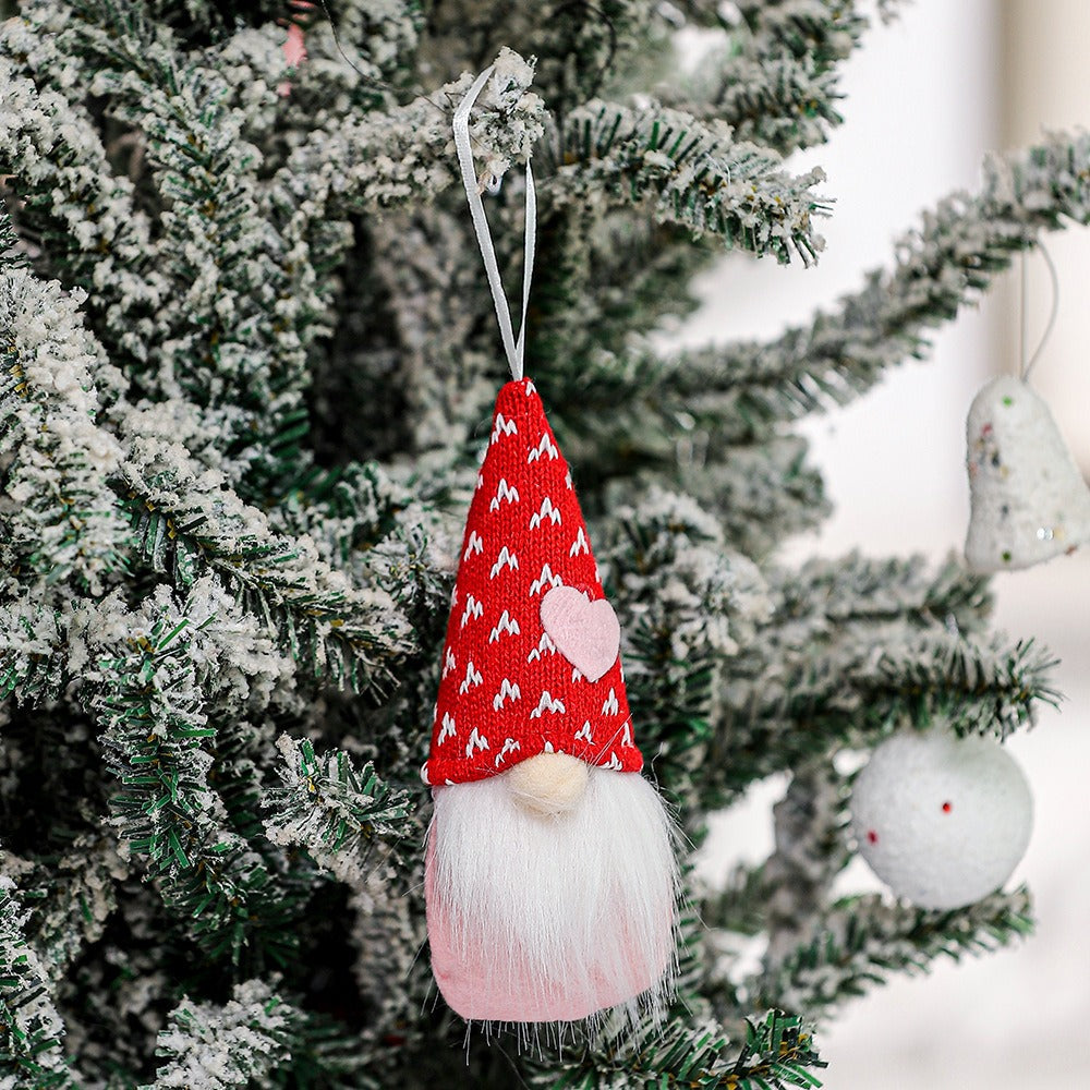 Hanging Gnome Ornament for Cozy Christmas Tree Charm