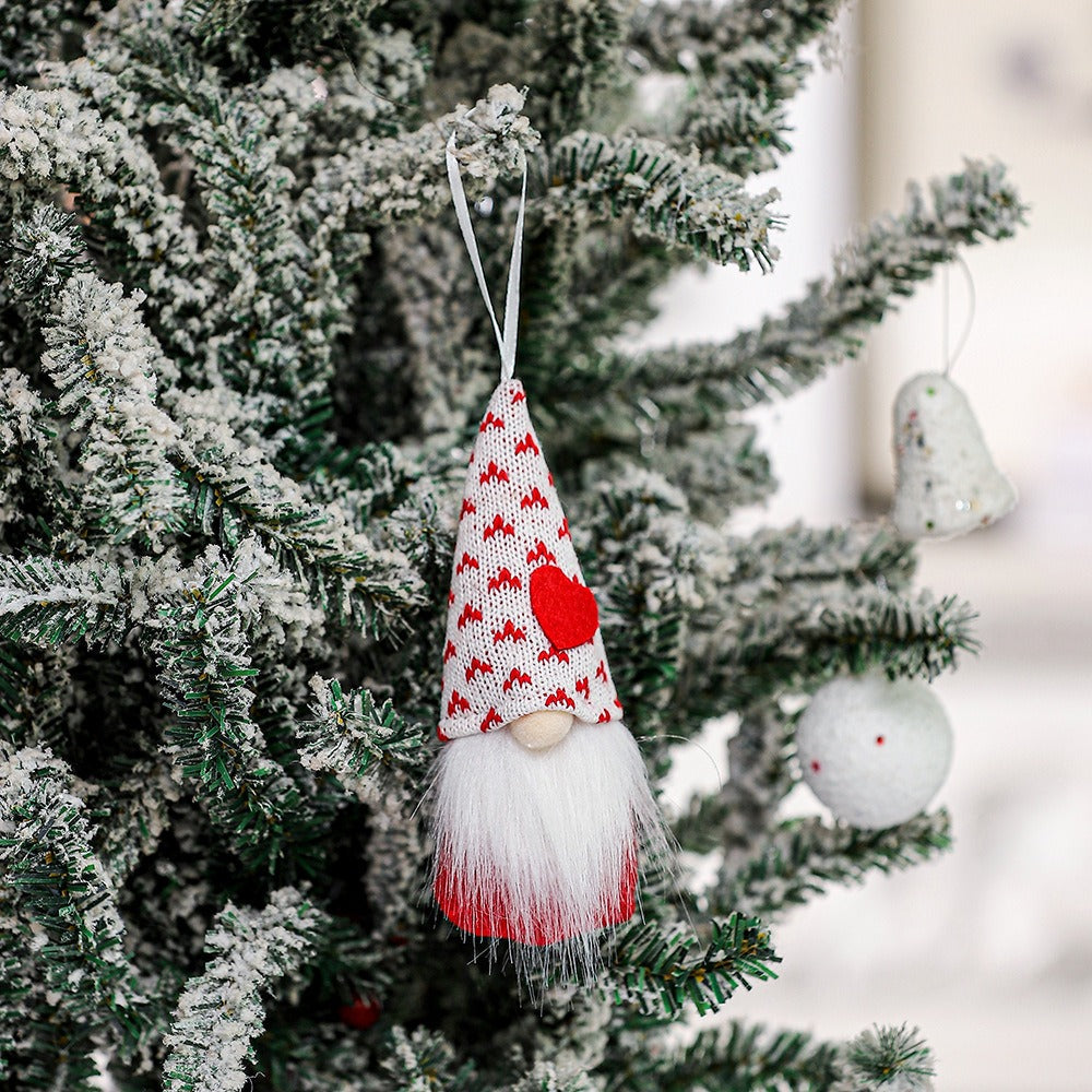 Hanging Gnome Ornament for Cozy Christmas Tree Charm