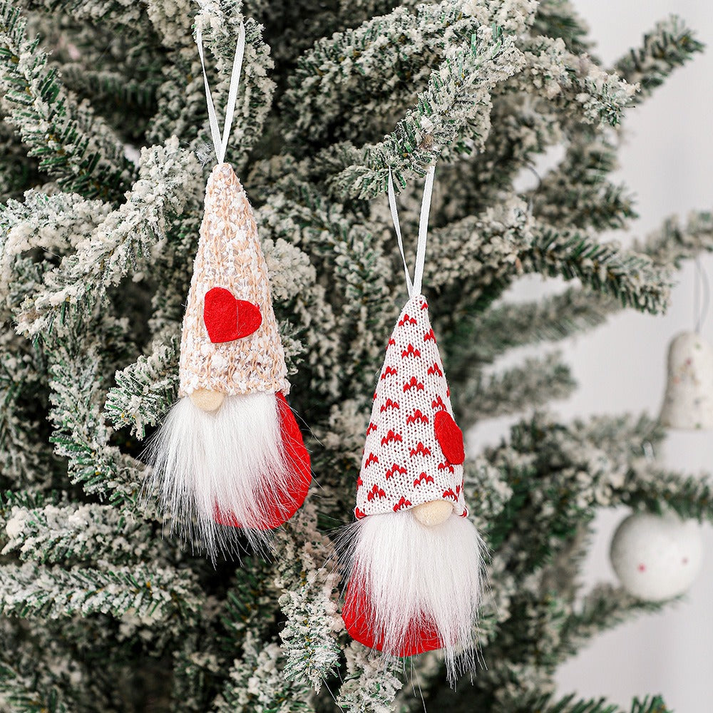 Hanging Gnome Ornament for Cozy Christmas Tree Charm