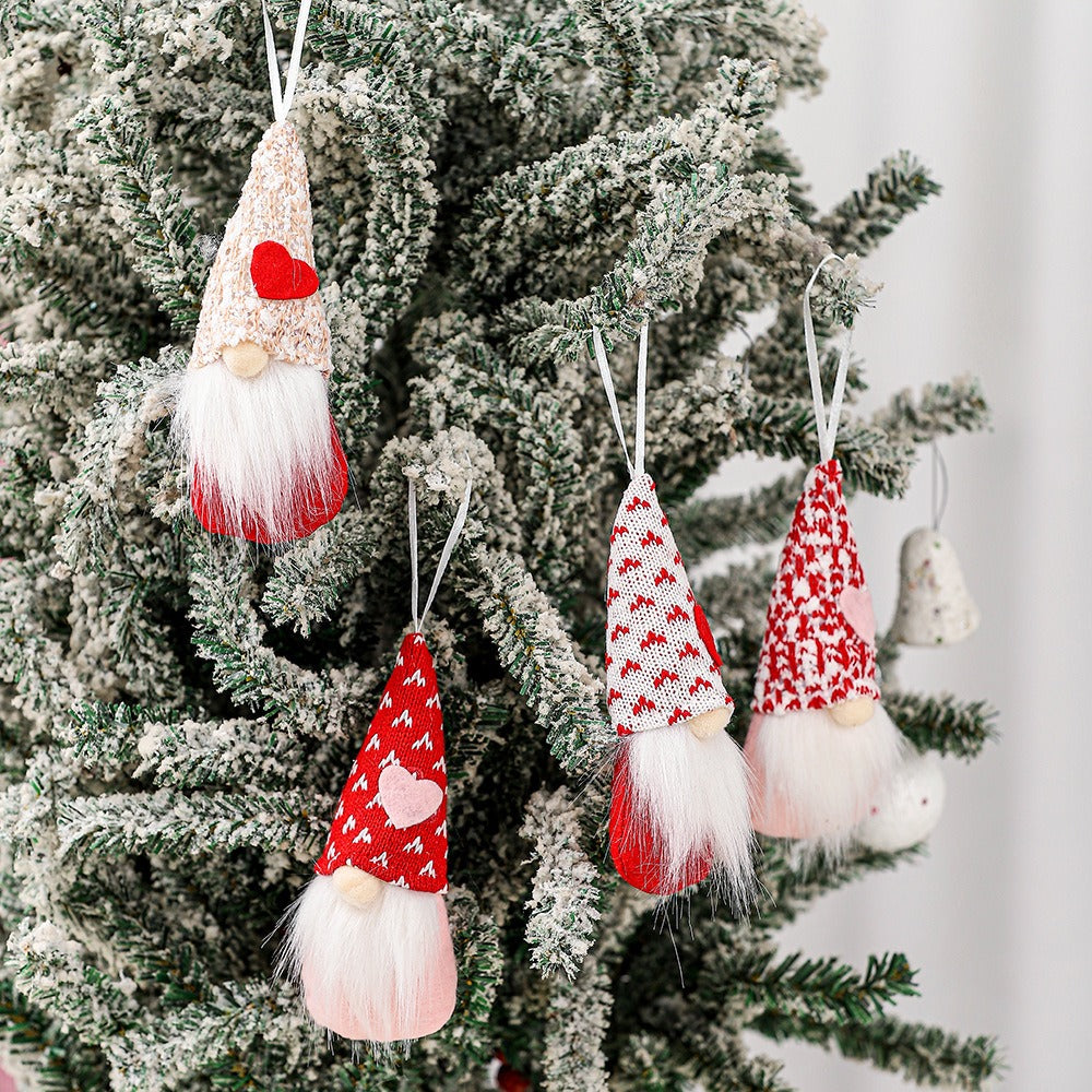 Hanging Gnome Ornament for Cozy Christmas Tree Charm