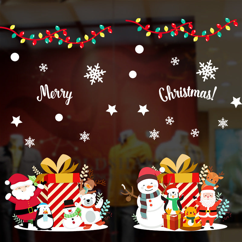 Christmas Window Stickers for Festive Holiday Decor