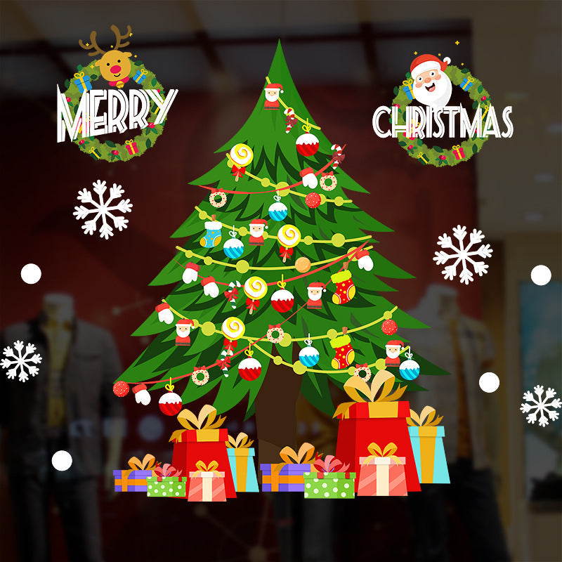 Christmas Window Stickers for Festive Holiday Decor