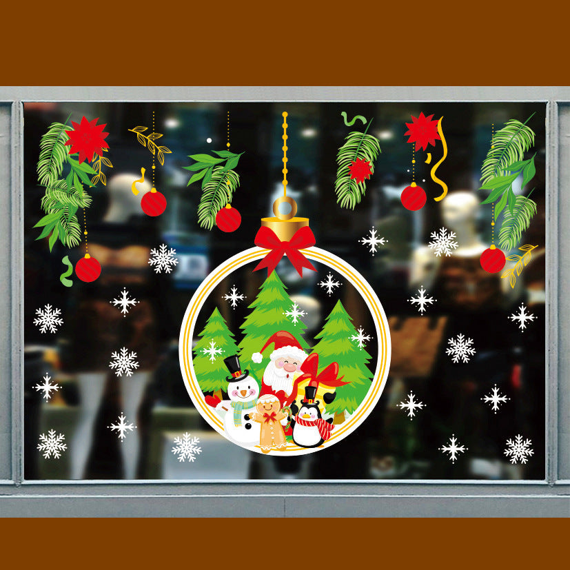 Christmas Window Stickers for Festive Holiday Decor