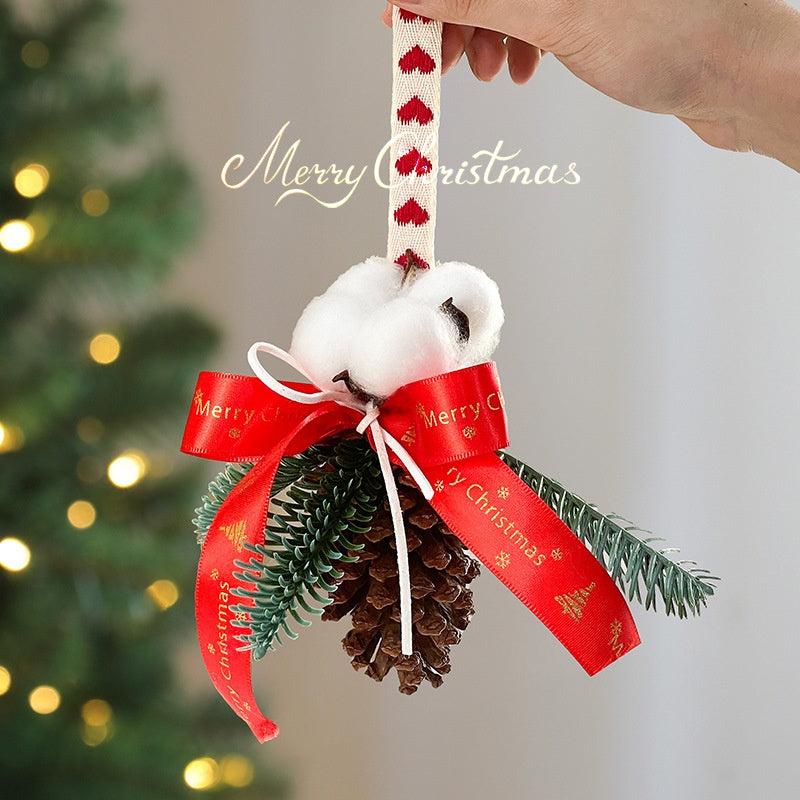 Rustic Christmas Wreath Ornament for Instant Cheer
