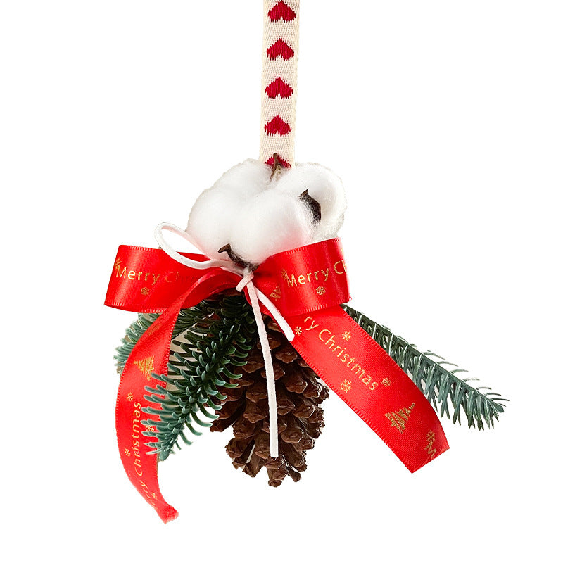 Rustic Christmas Wreath Ornament for Instant Cheer