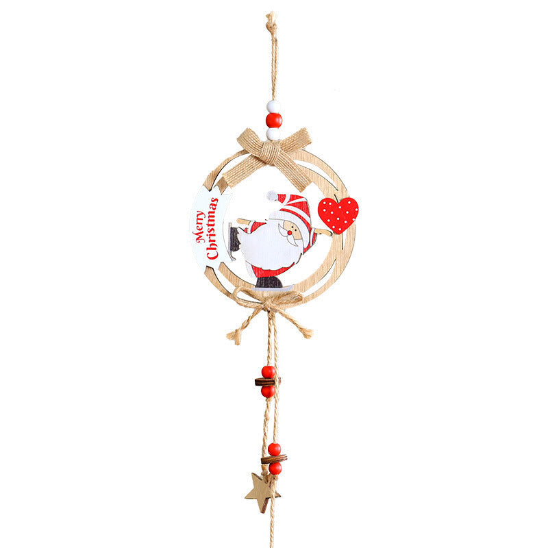 Christmas Wooden Ornaments for Rustic Holiday Decor
