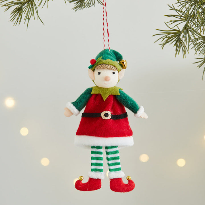 Christmas Elf Ornaments for Whimsical Holiday Decor