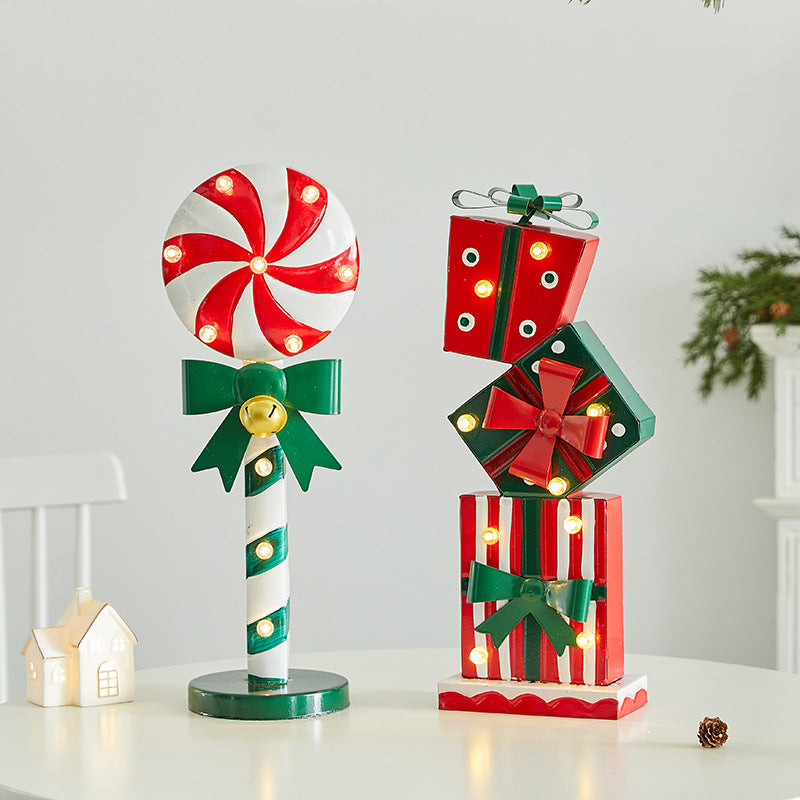 LED Candy Cane Decoration for Festive Holiday Displays