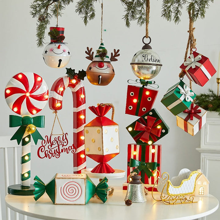 LED Candy Cane Decoration for Festive Holiday Displays
