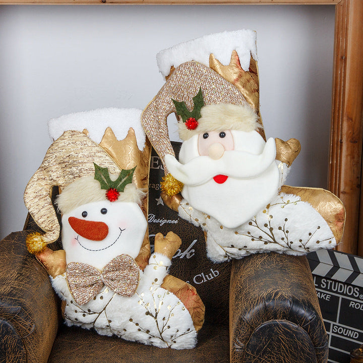 Christmas Stocking Gift Bags for Festive Holiday Displays