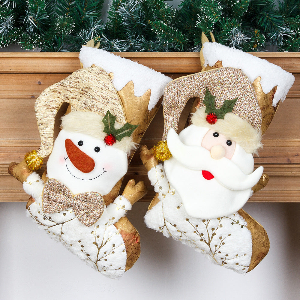 Christmas Stocking Gift Bags for Festive Holiday Displays