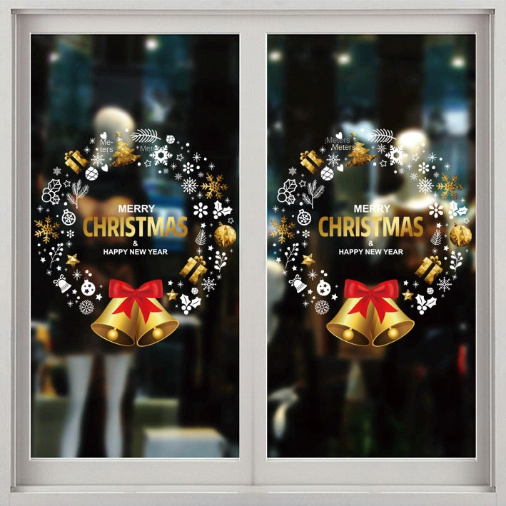 Christmas Window Cling Stickers for Festive Displays