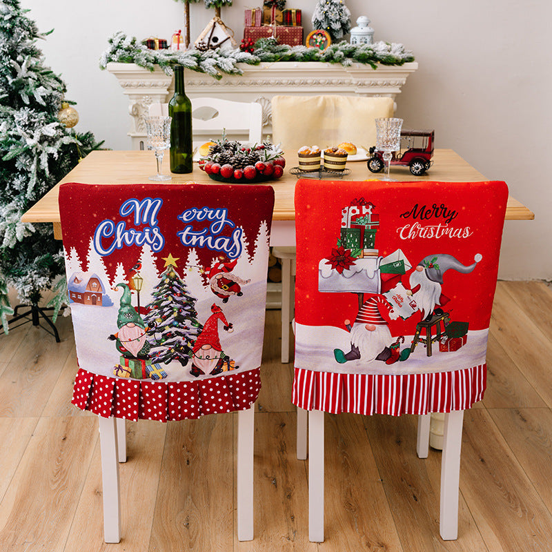 Christmas Chair Covers for Festive Dining Room Décor