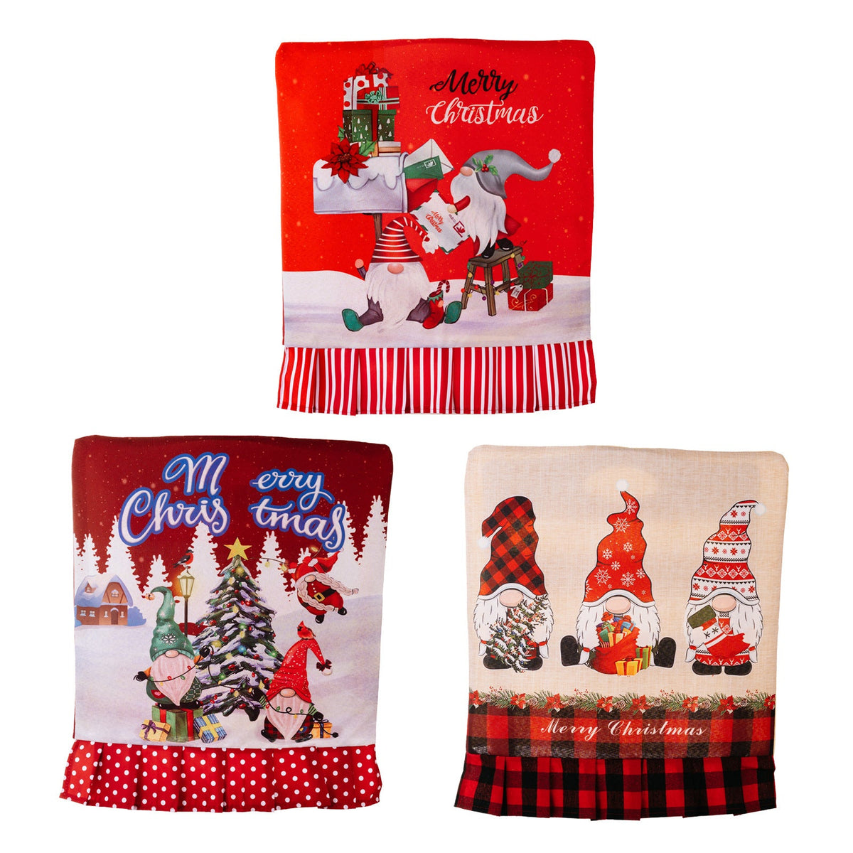 Christmas Chair Covers for Festive Dining Room Décor