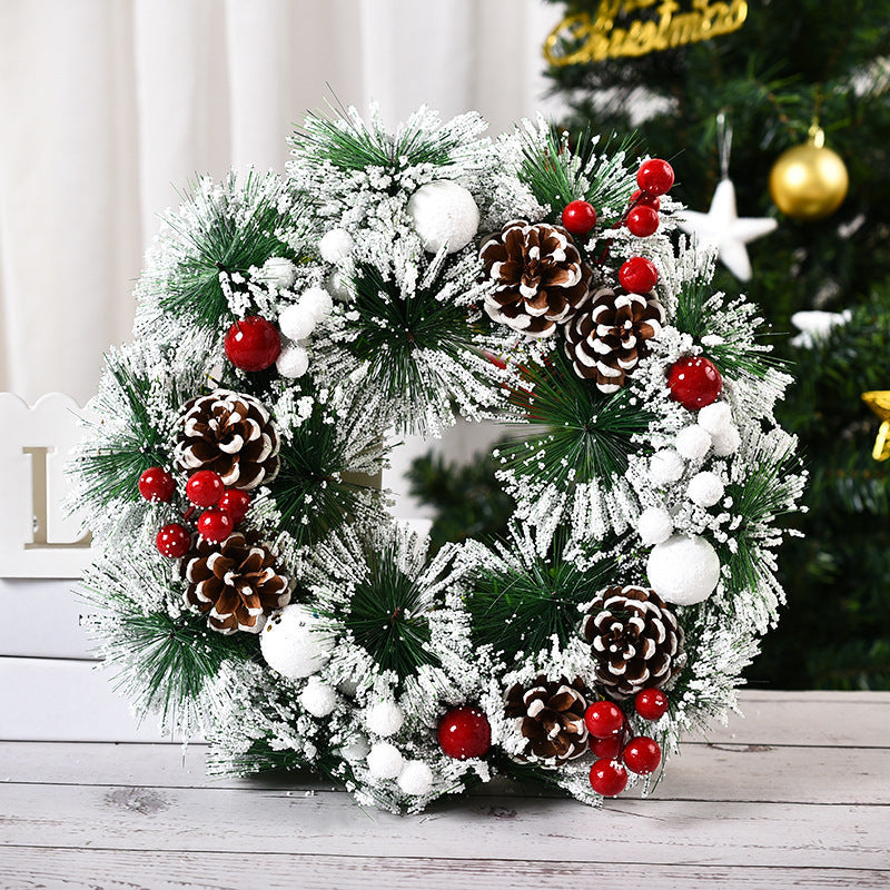 Christmas Wreath Door Decor for Festive Holiday Cheer