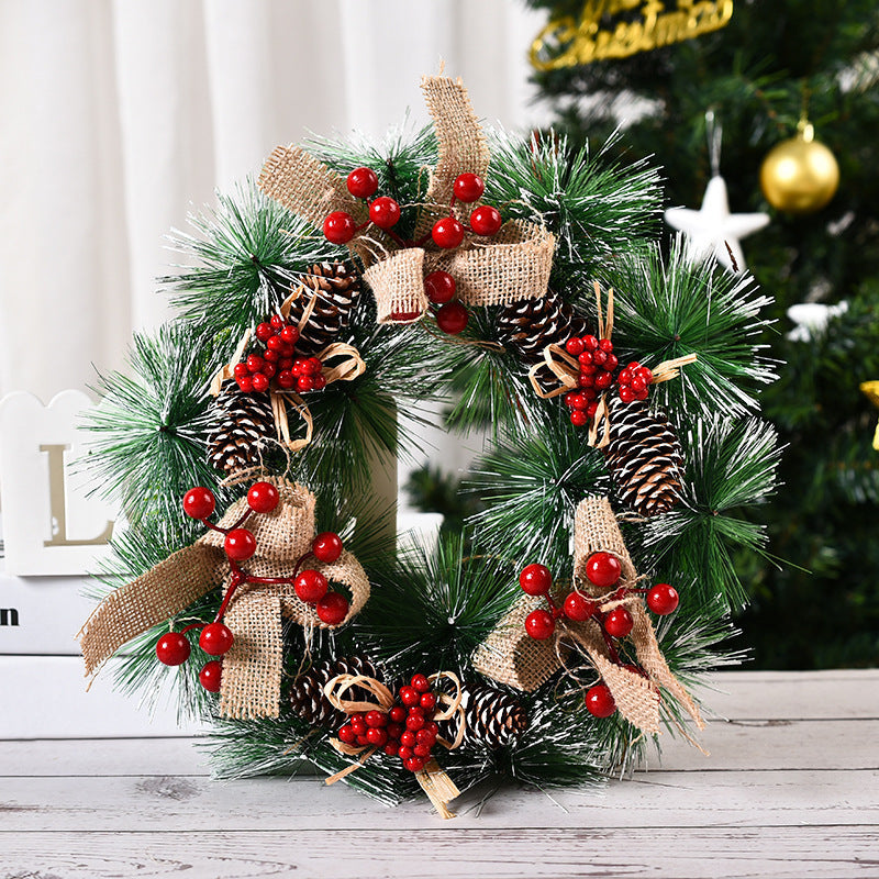 Christmas Wreath Door Decor for Festive Holiday Cheer