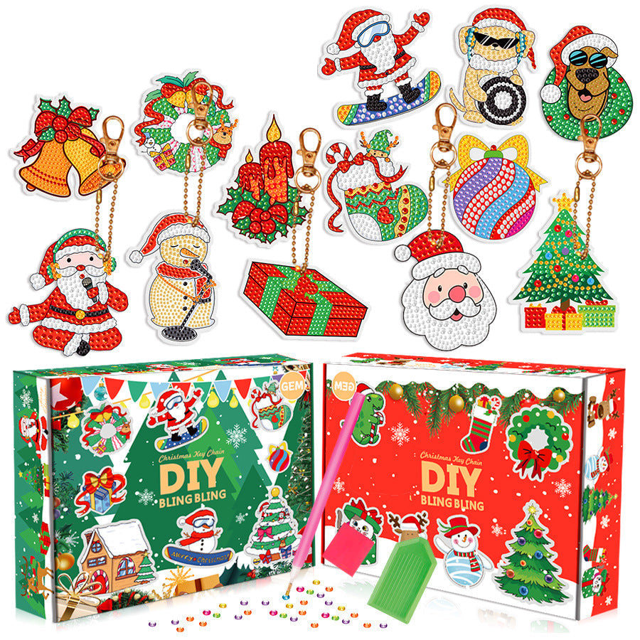 Christmas Diamond Painting Ornament Craft Kit for Joy