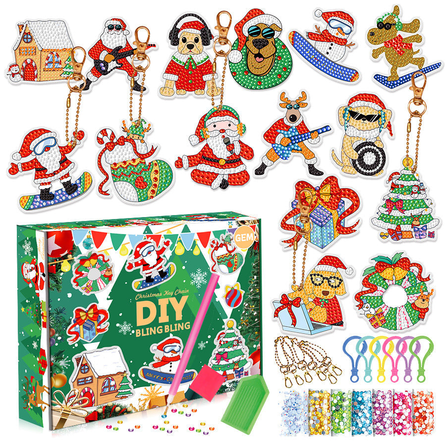 Christmas Diamond Painting Ornament Craft Kit for Joy