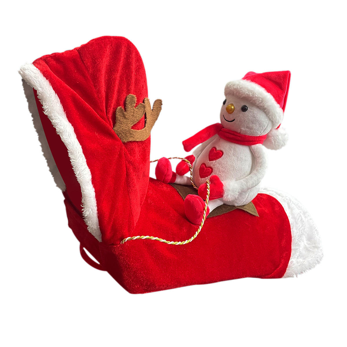 Dog Christmas Costume Santa Reindeer Holiday Outfit