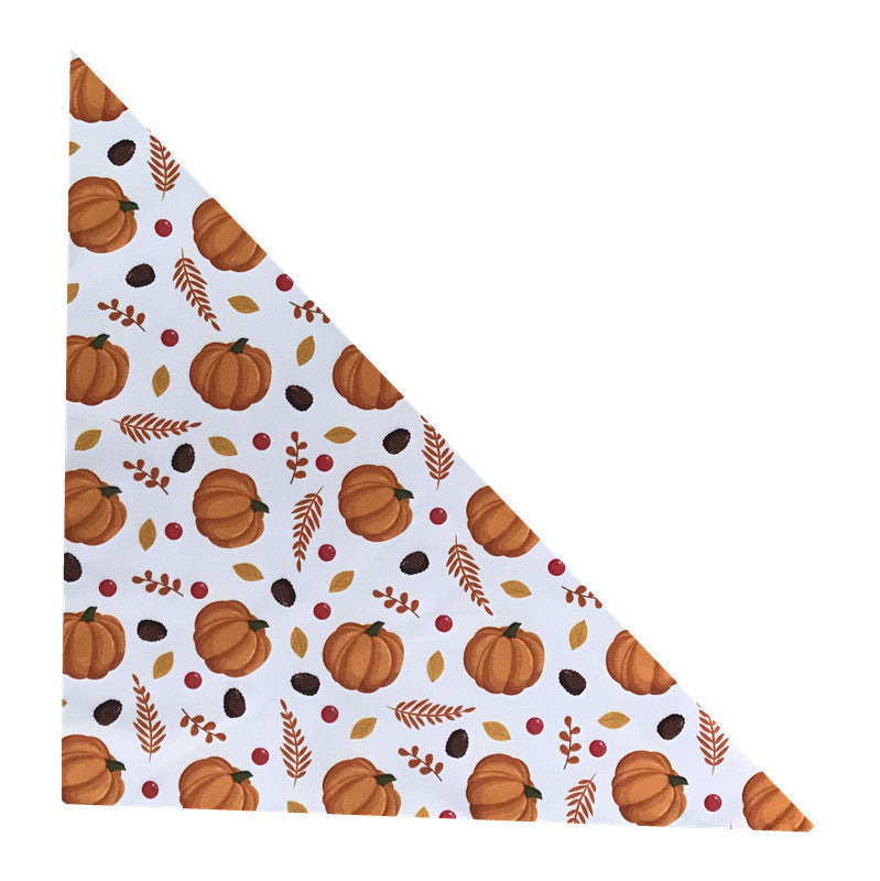 Seasonal Triangle Bandana Scarf for Dogs & Cats