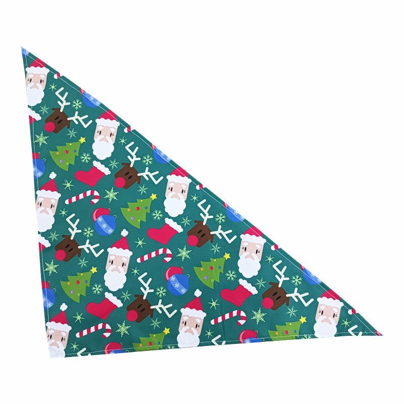 Seasonal Triangle Bandana Scarf for Dogs & Cats