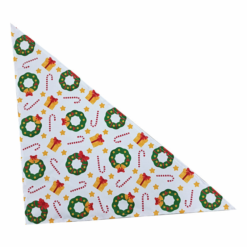 Seasonal Triangle Bandana Scarf for Dogs & Cats