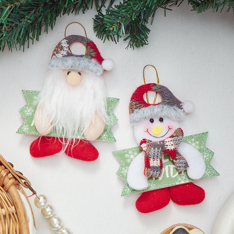 Christmas Character Ornaments for Festive Tree Charm