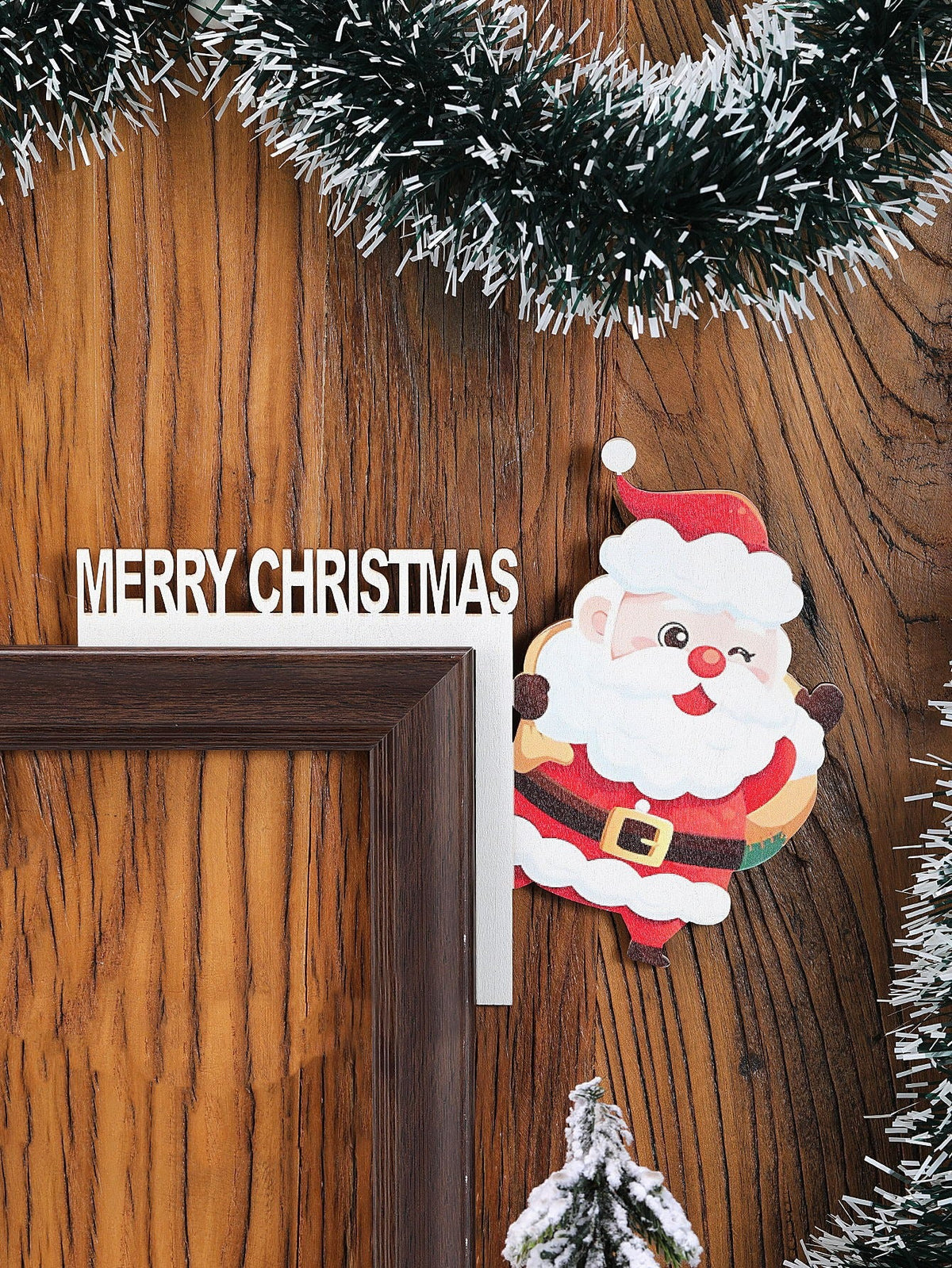 Christmas Door Frame Decoration for Festive Entryways