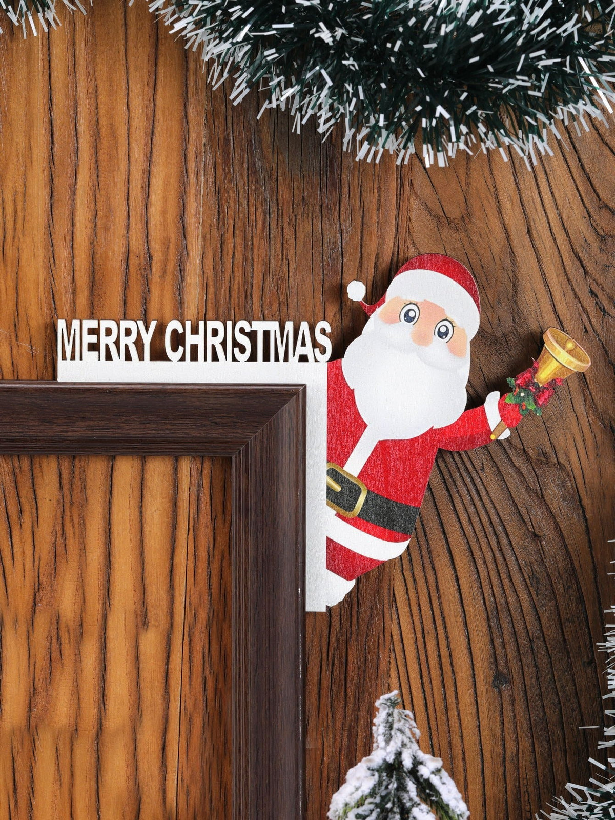 Christmas Door Frame Decoration for Festive Entryways