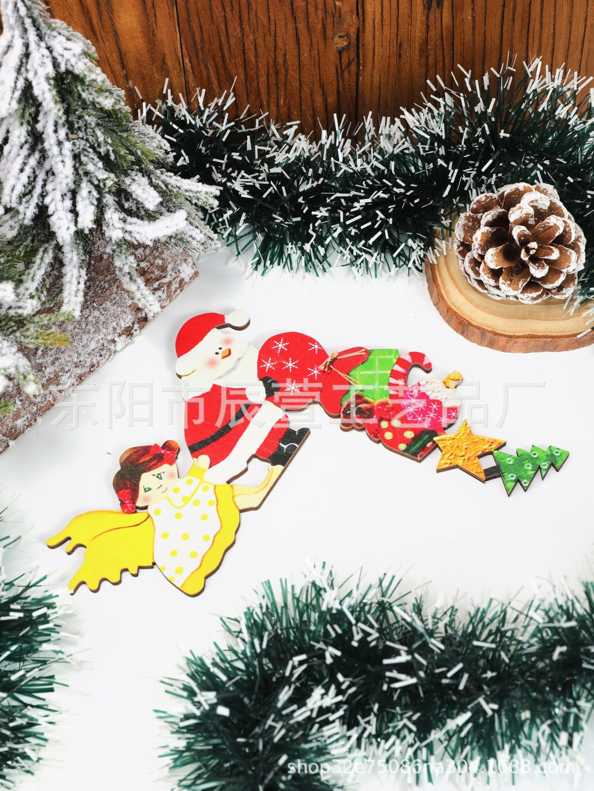 Christmas Door Frame Decoration for Festive Entryways