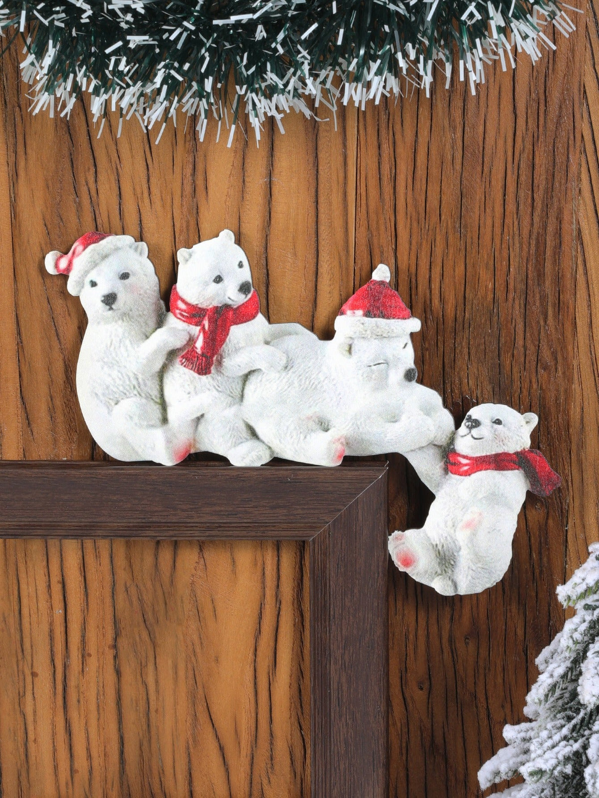 Christmas Door Frame Decoration for Festive Entryways