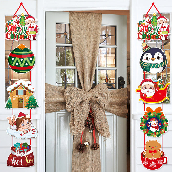 Christmas Door Hanging Decoration For Festive Entryways