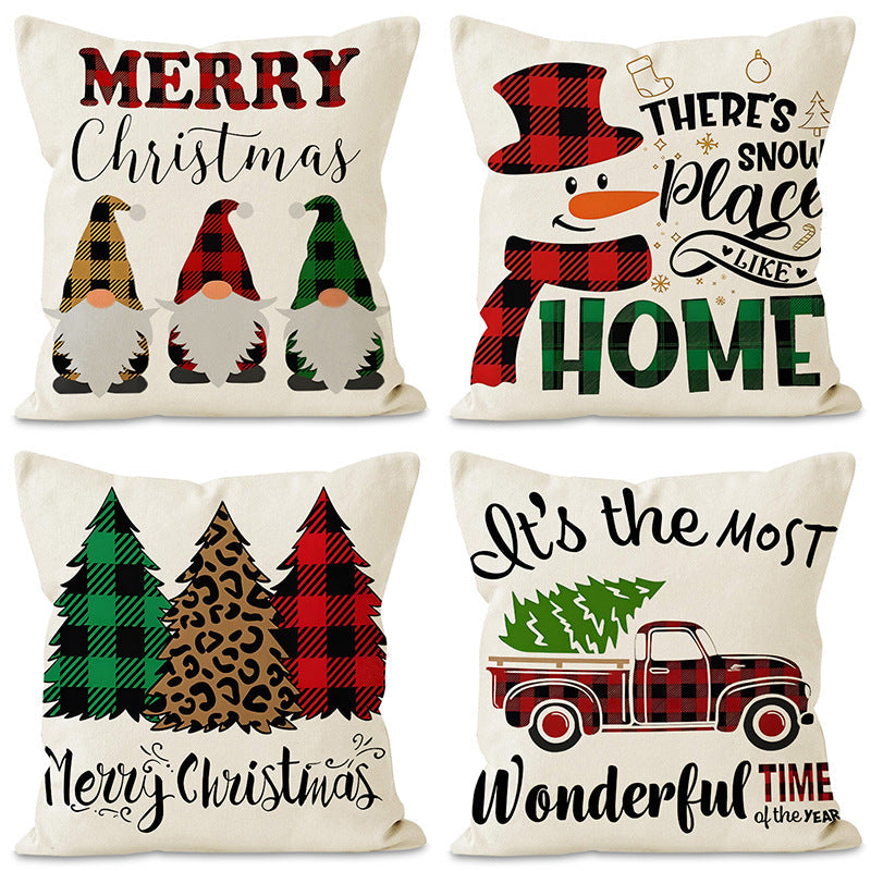 Christmas Pillow Covers – Cozy Festive Sofa Decor