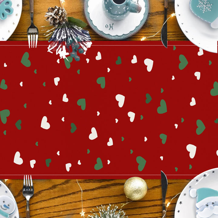 Christmas Dwarf Table Flag Festive Holiday Decoration
