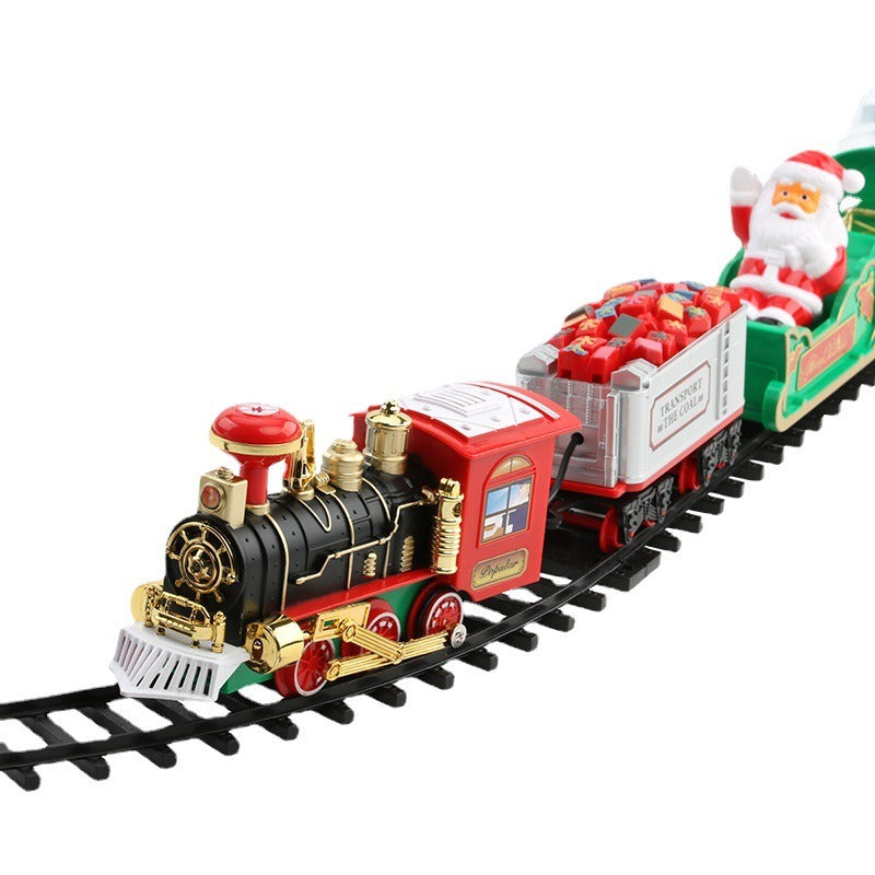 Christmas Electric Train Set for Holiday Tree Magic