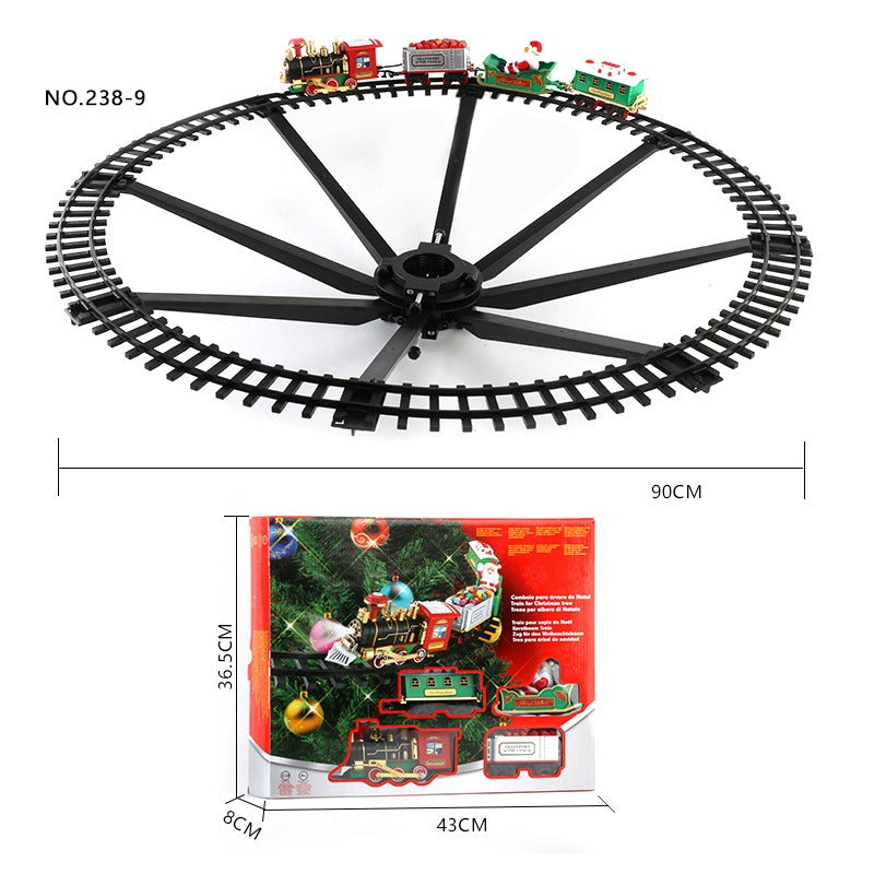 Christmas Electric Train Set for Holiday Tree Magic