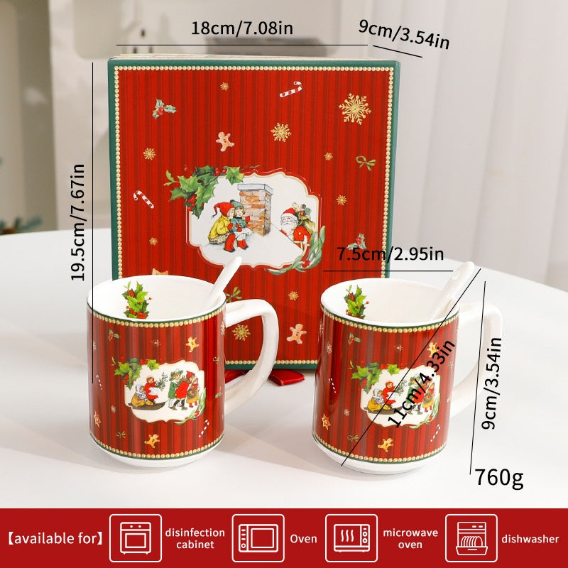 Christmas Ceramic Tableware Set for Elegant Hosting