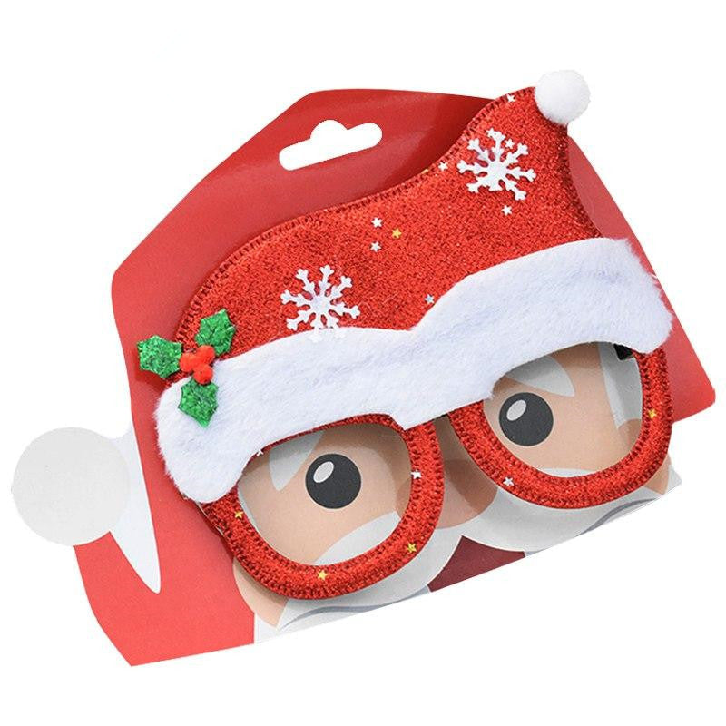 Christmas Costume Glasses – Instant Santa Party Look