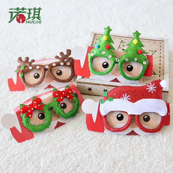 Christmas Costume Glasses – Instant Santa Party Look