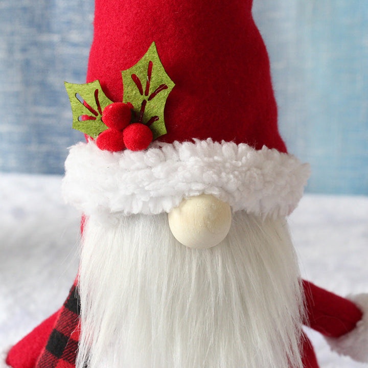 Christmas Plush Gnome Set for Cozy Holiday Home Decor