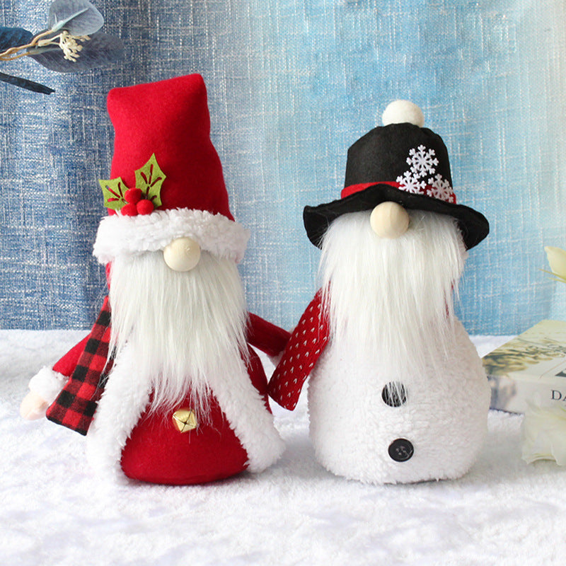 Christmas Plush Gnome Set for Cozy Holiday Home Decor