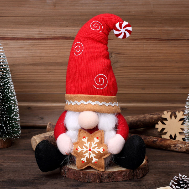 Christmas Elf Doll Decor for Cozy Nordic Holiday Charm